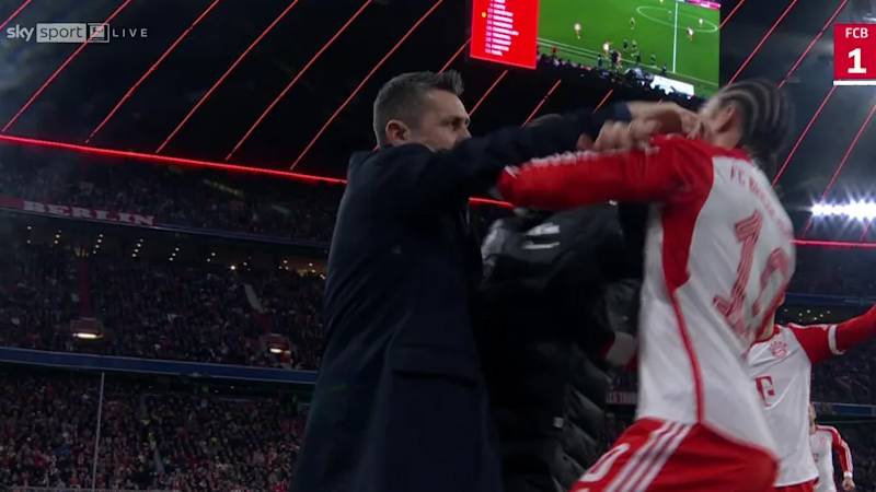 Bjelica, Sane’yi tokatladı, kırmızı kartla oyun dışı kaldı