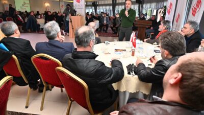 Bursa’da Başkan Aktaş Mimar ve Mühendisler Grubu ile bir araya geldi