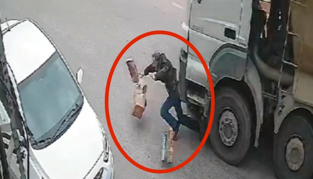 Bursa’da feci kaza: Hafriyat kamyonunun altında kaldı!