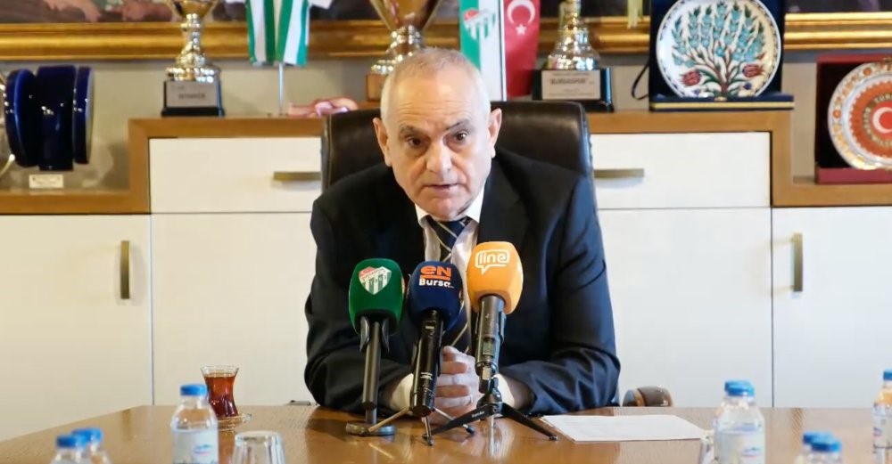 Bursaspor Başkanı Günay: Sadece 120 milyon TL faiz ödüyoruz