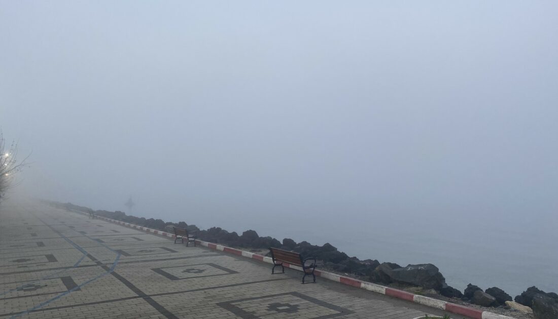 Çanakkale Boğazı’na sis engeli