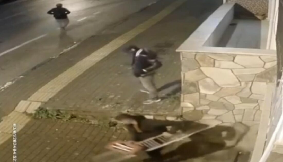 Bursa’da mazgal hırsızları kamerada