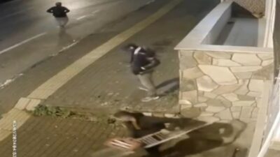 Bursa’da mazgal hırsızları kamerada