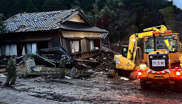 Japonya’daki depremlerde can kaybı 128’e ulaştı