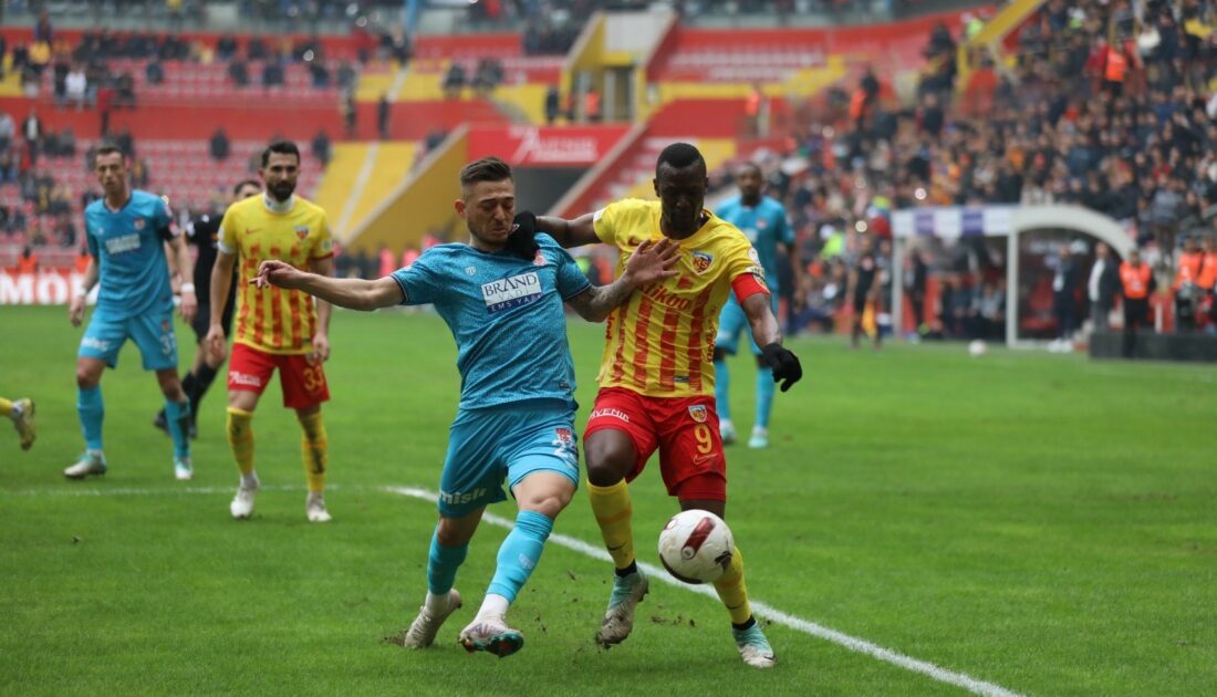 Kayserispor beşinci mağlubiyetini aldı