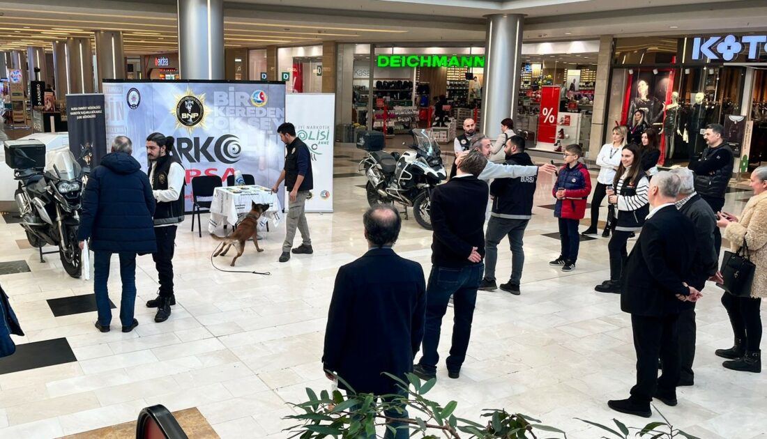 Bursa polisi 50 bine yakın kişiyi bilgilendirdi