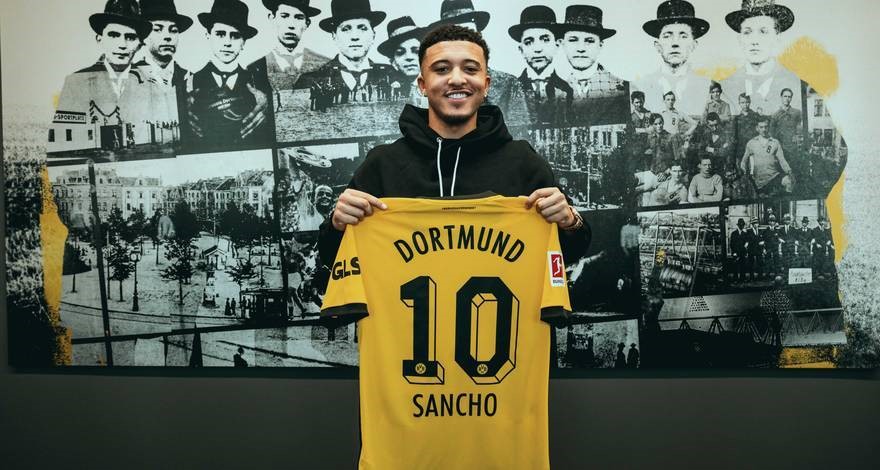 Jadon Sancho, yeniden Borussia Dortmund’da