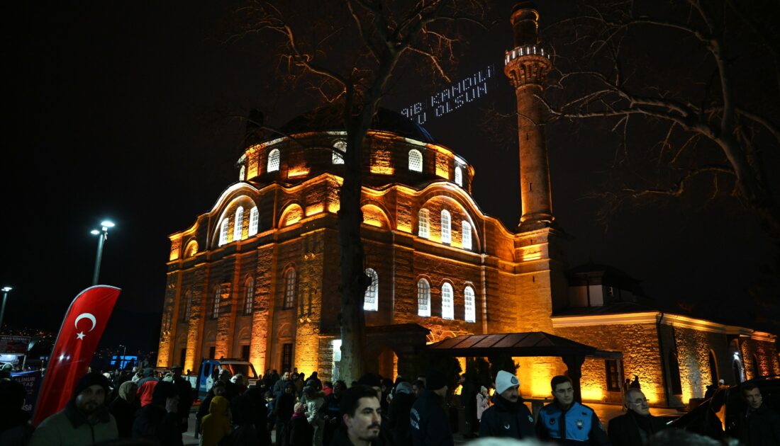 Bursa’da mübarek 3 aylara coşkulu karşılama