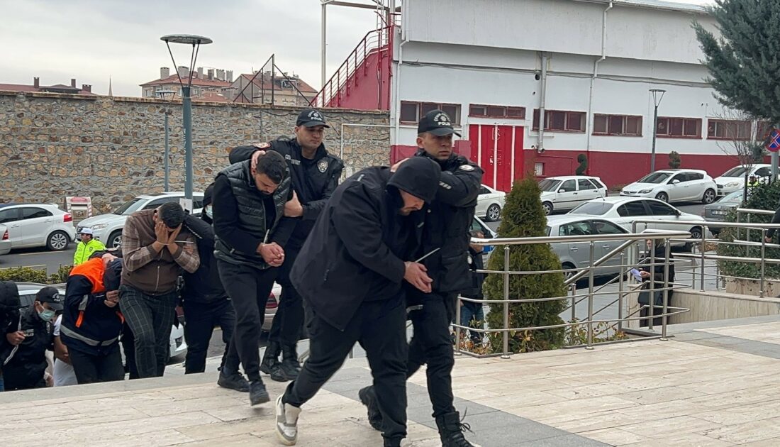 Bungalov dolandırıcıları adliyeye sevk edildi