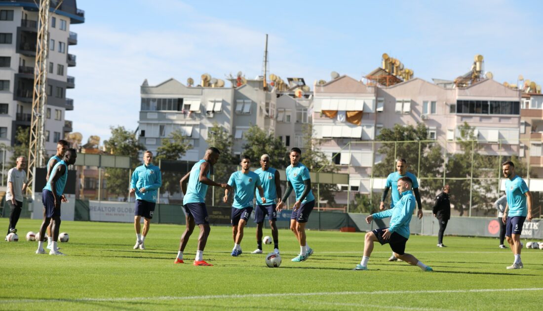 Alanyaspor’da Başakşehir maçı hazırlıkları tamamlandı