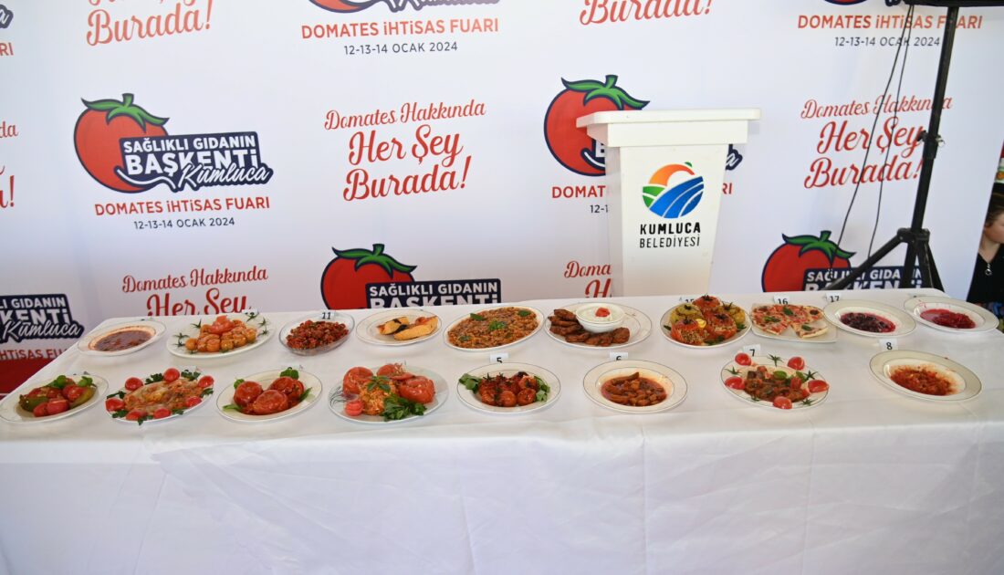 Domates temalı yemek yarışması