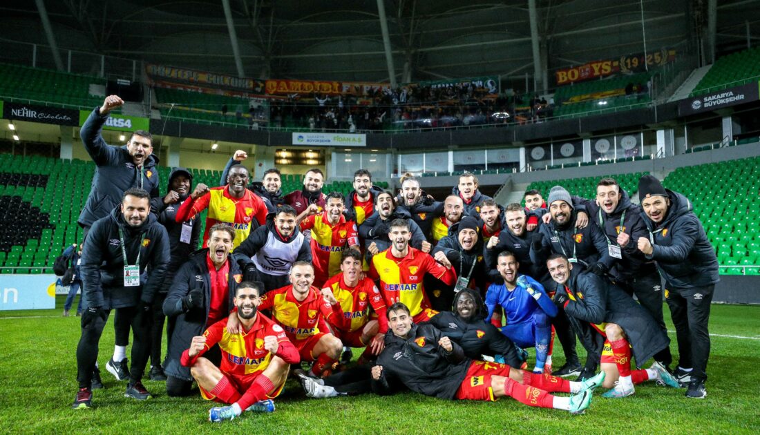 Göztepe ikinci sıraya yerleşti