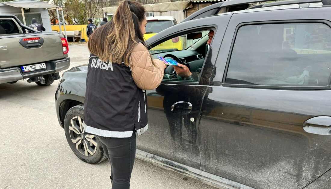 Bursa’da narkotik ekiplerinden farkındalık eğitimi