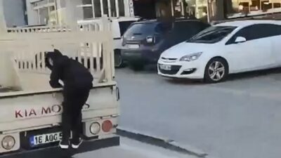 Bursa’da tehlikeli yolculuk