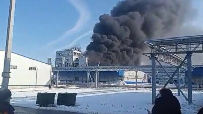 Rusya’daki polyester fabrikasında patlama