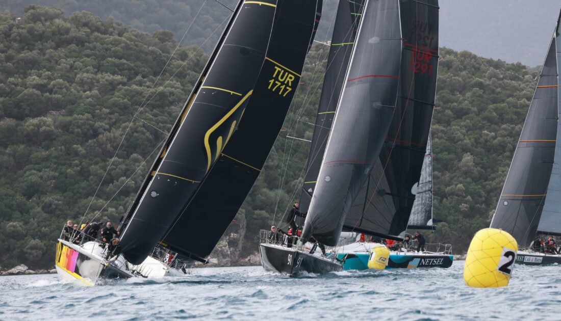 Marmaris yelken yarışları kış trofesi başladı