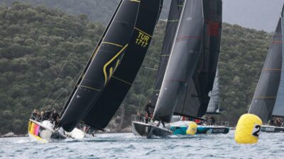 Marmaris yelken yarışları kış trofesi başladı