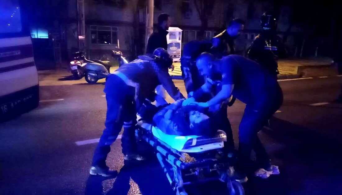 Bursa’da yayaya çarpan kadın sürücü gözyaşlarını tutamadı