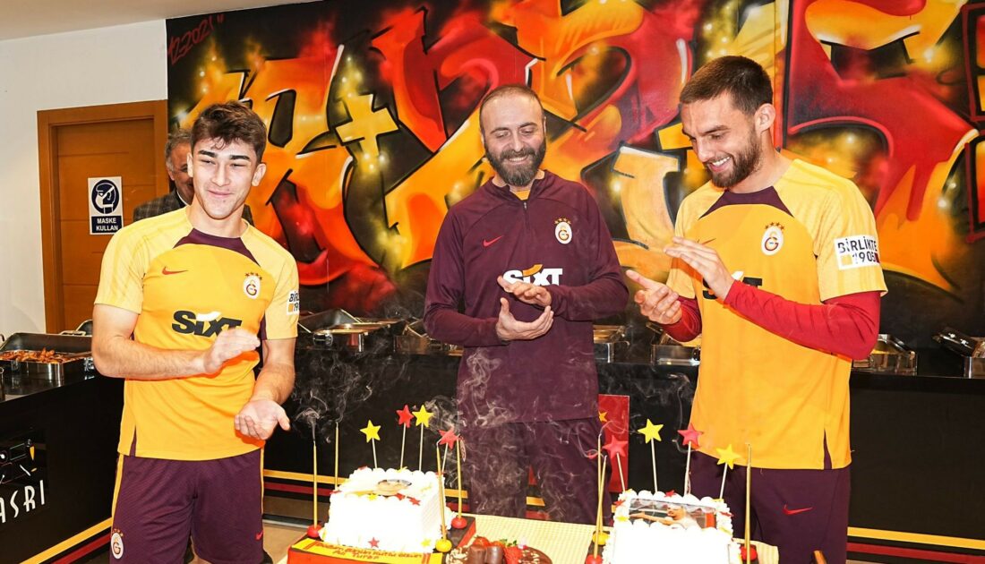 Berkan Kutlu ve Ali Türap Bülbül’e doğum günü kutlaması