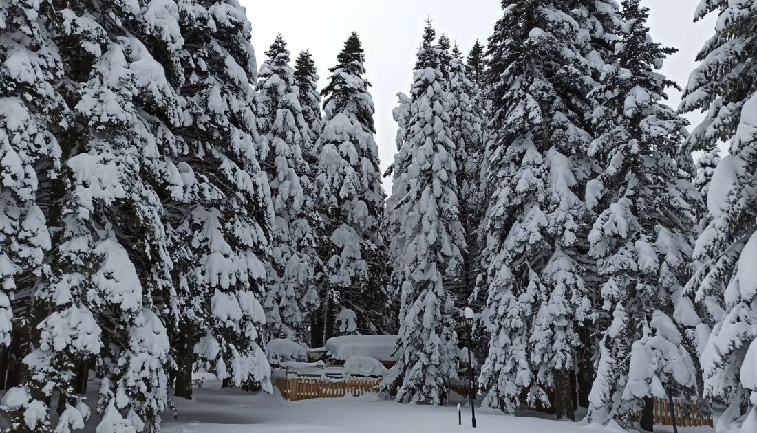 Uludağ’da kar kalınlığı 76 santimetreye ulaştı