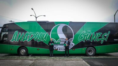 Sakaryaspor’a yeni takım otobüsü