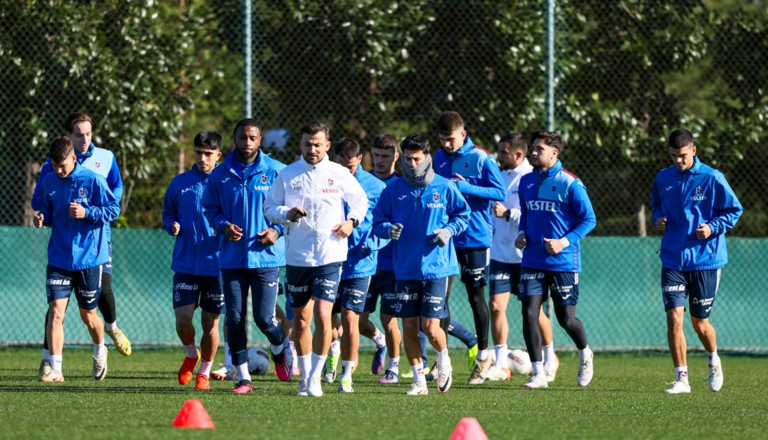 Trabzonspor’da Beşiktaş maçı hazırlıkları başladı