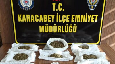 Karacabey’de uyuşturucu operasyonunda bir kişi tutuklandı