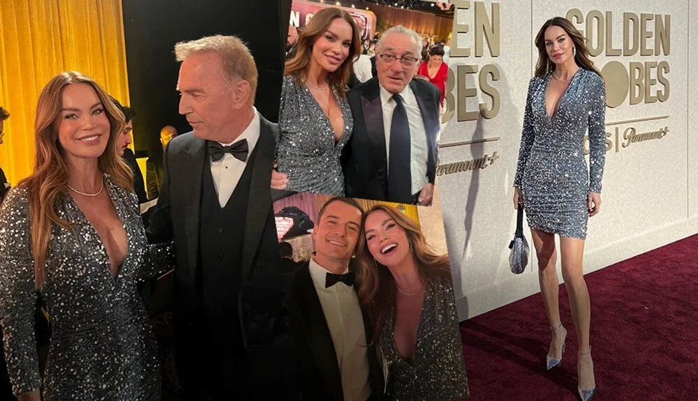 Ebru Şallı Altın Küre’de Hollywood yıldızlarıyla poz verdi Ebru Şallı Altın Küre’de Hollywood yıldızlarıyla poz verdi