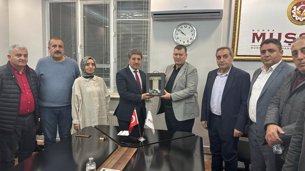 Bursa MUŞSİAD’a Gıyasettin Bingöl’den ziyaret