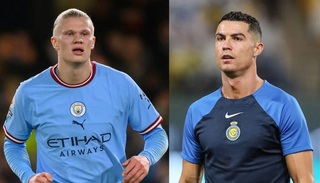 Ronaldo’dan Haaland’a gönderme