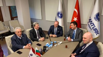 BALKANTÜRKSİAD, Bulgaristan Büyükelçisi Tcholakov’u ağırladı