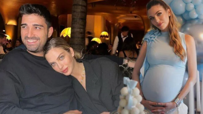 İkiz bebek bekleyen Yasemin Şefkatli’den İdo Tatlıses ile yeni kare