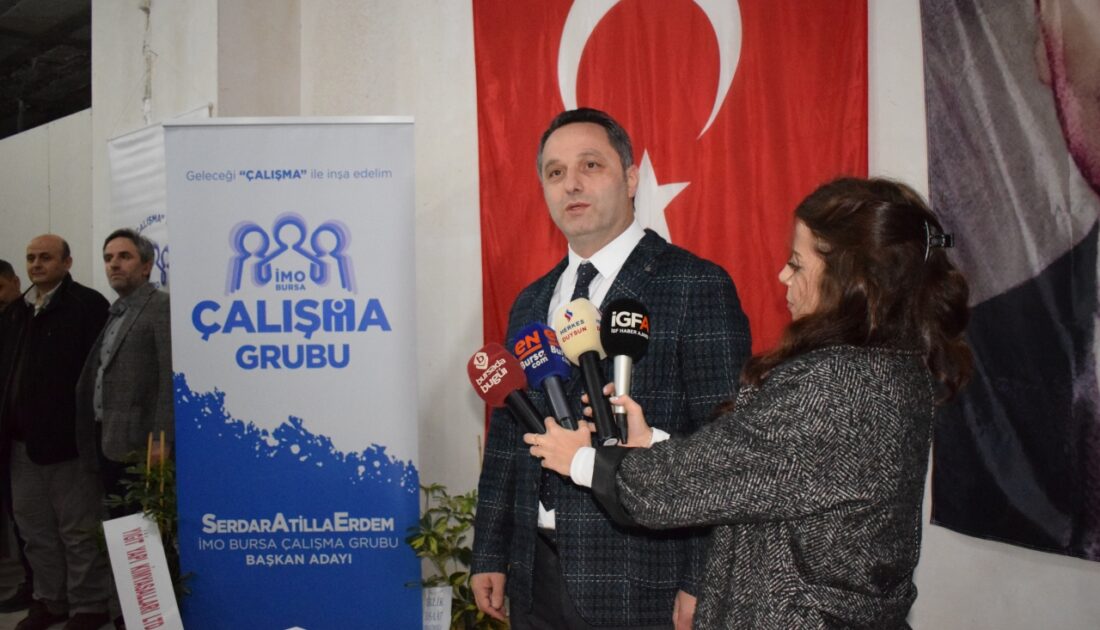 İMO Bursa Çalışma Grubu’nun seçim ofisi açıldı