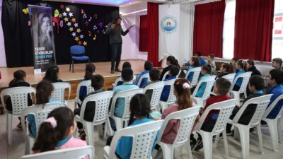 Göl Yazıevi’nin konuğu Serdar Uslu öğrencilerle buluştu