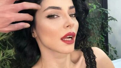 Merve Boluğur mini elbisesiyle yürek hoplattı!