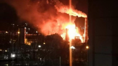 Rusya’da petrol rafinerisinde yangın