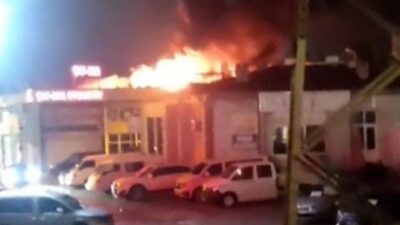 Bursa’da yangın… Lüks araçlar küle dönecekti!