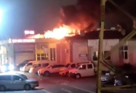 Bursa’da yangın… Lüks araçlar küle dönecekti!