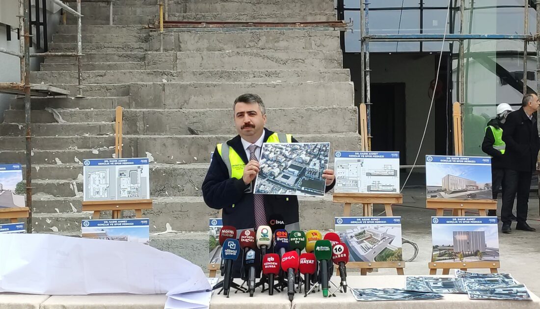 Yıldırım’a yeni spor tesisi… Başkan Yılmaz: Dönüşüme kamu binalarından başladık!
