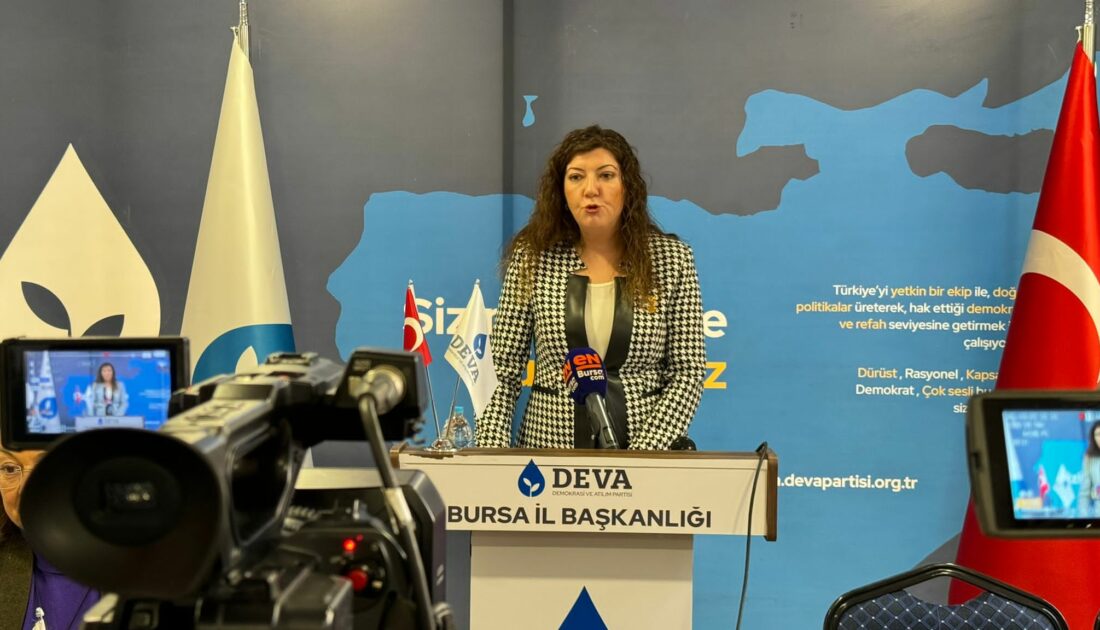 DEVA Partisi Nilüfer Belediye Başkan Adayı Demir projelerini açıkladı