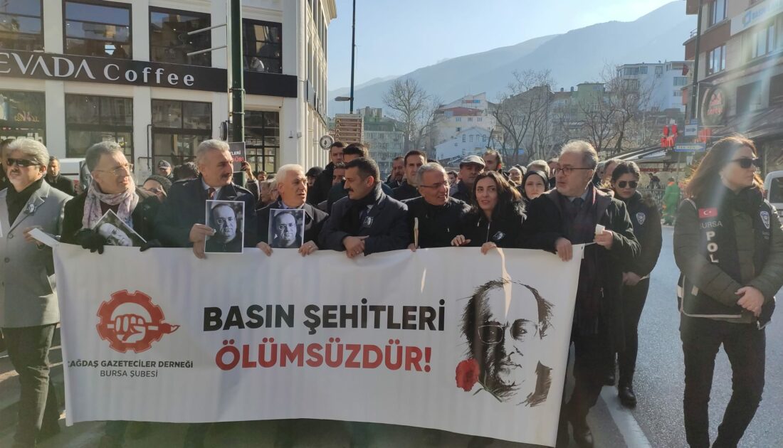 Uğur Mumcu Bursa’da anıldı