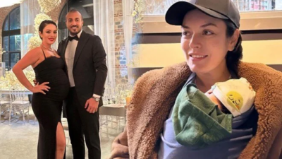 Ezgi Mola’dan oğlu Can ile yeni kareler