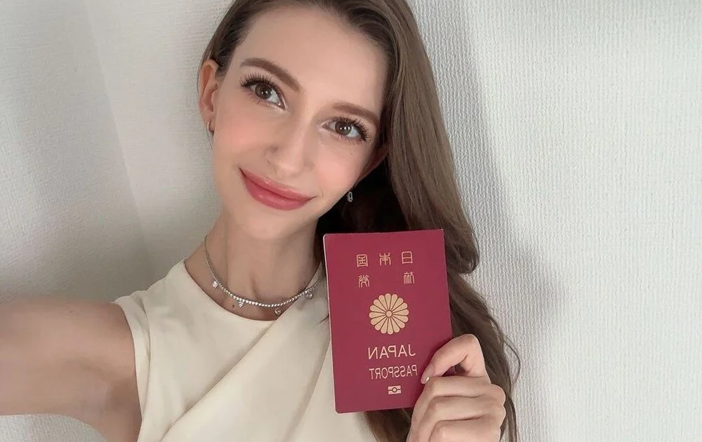 Ukrayna doğumlu Carolina Japonya güzeli oldu