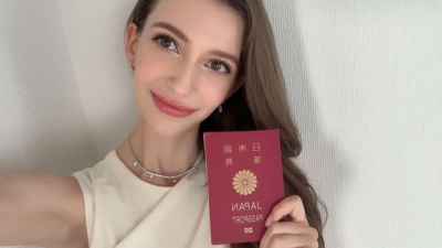 Ukrayna doğumlu Carolina Japonya güzeli oldu