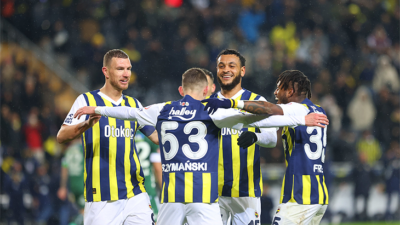 Fenerbahçe, liderliğini 7 golle sürdürdü