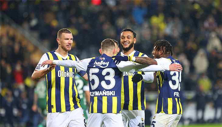 Fenerbahçe, liderliğini 7 golle sürdürdü