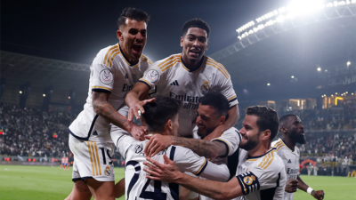 Real Madrid, İspanya Süper Kupası’nda finalde