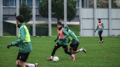 Bursaspor’da hazırlıklar sürüyor