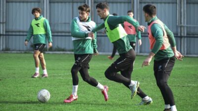 Bursaspor’da hazırlıklar sürüyor