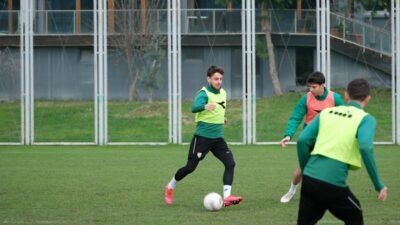 Bursaspor taktik idman yaptı